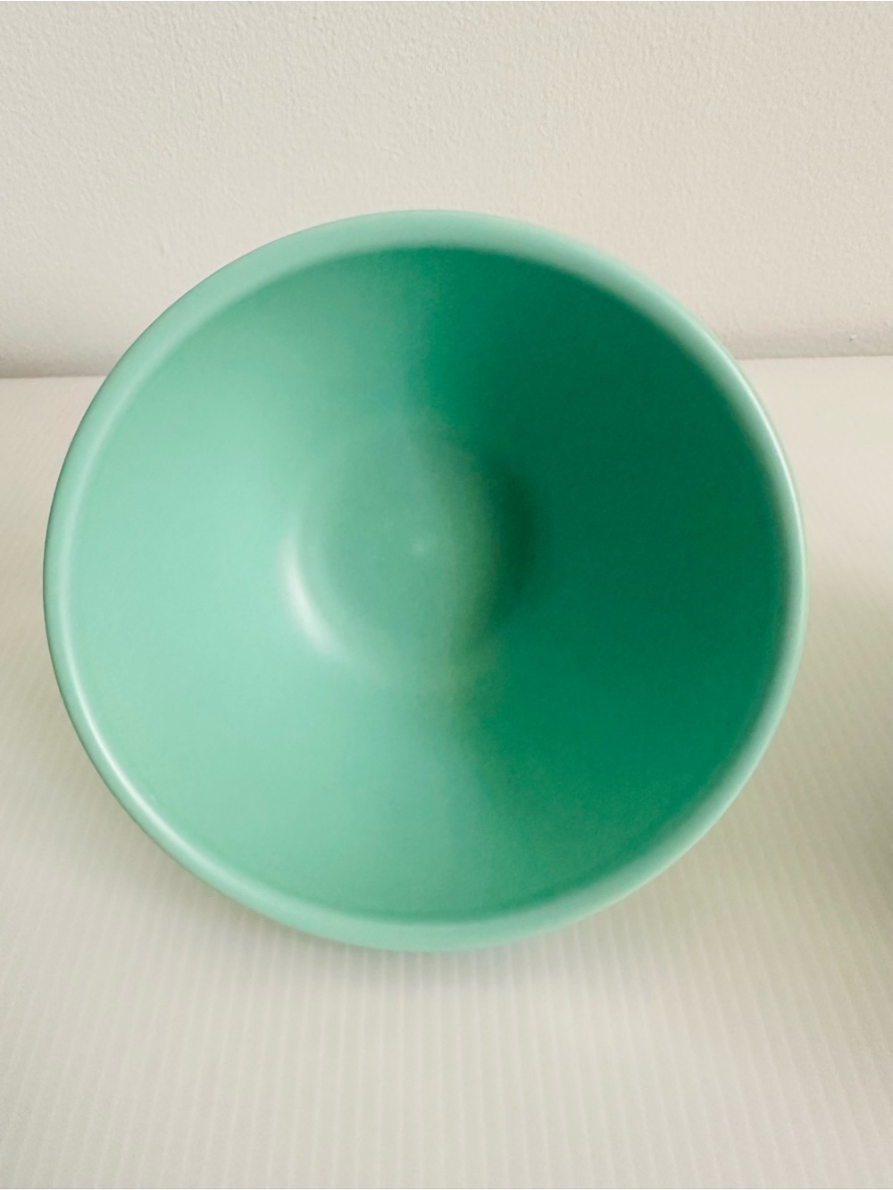 Set of Two Anthropologie Turquoise Latte Bowls - Picture 6 of 10
